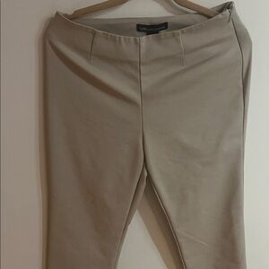 Luxe Tan Straight Leg Women's Pants
